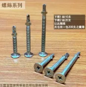 建弟工坊 鍍鋅 雙翅 自攻螺絲 10# 一包十支 平頭 花齒利瑪 矽酸鈣板 裝潢 夾板 鍍鋅 皿頭 自攻釘 層板釘 夾層釘