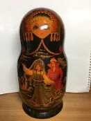 【俄羅斯娃娃、許願娃娃、套娃---單層】藝術品、收藏品、擺飾品