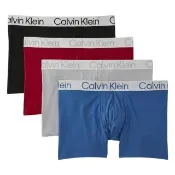 【CALVIN KLEIN】ck男內褲 超細纖維 舒適 快乾 四角內褲(超值 四件組)