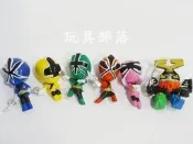 **玩具部落**假面 英雄 特攝-傳說 侍戰隊 玩具公仔 1組6入 特價221元起標就賣一