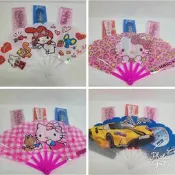 正版授權 三麗鷗 HELLO KITTY 凱蒂貓 美樂蒂 摺疊扇 摺疊扇 手把扇 手持扇 卡通扇 扇子 三款