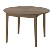 【IKEA 宜家家居】SKANSNÄS 延伸桌，棕色 櫸木/實木貼皮，115/170 公分