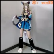 華潤城百貨 【店長推薦】發】原神綺良良cos服貓耳貓尾巴稻妻城射手cosplay服裝