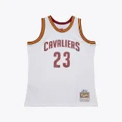 【MITCHELL & NESS】NBA LEBRON JAMES #23 CC 2015-16 HOME 騎士 白 籃球球衣 上衣 背心 運動背心