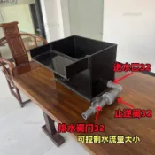 【可開發票】 戶外庭院景觀沼澤過濾器瀑布出水造景水循環系統錦鯉魚池溪流過濾