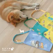 柴犬三重奏面紙套 面紙盒 面紙收納 衛生紙套 衛生紙盒 衛生紙收納 皮革面紙套 車用面紙盒 車用面紙套 柴犬禮物