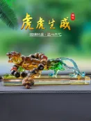 樂遊遊戶外用品館 汽車內飾品車載擺件高檔大氣男士生肖老虎金錢豹車上香水裝飾用品車內飾品汽車擺件車內擺飾 居家擺飾