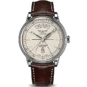 【AVIATOR】飛行員 DOUGLAS DAY-DATE 機械腕錶(V32001414)
