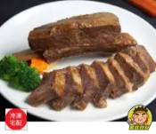 【蘭陽餐飲食材行】帶骨台塑牛小排 ( 經典原味 / XL號 ) 已調味加熱即可食用 牛排 牛肉 帶骨牛 樹森