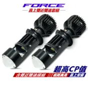 高亮 FORCE 1.0 2.0 專用 LED魚眼 H7 LED大燈 雙近雙遠套組 4300K 暖白光 LED魚眼大燈