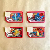 正版熱銷）寶可夢 Pokémon gaole Lucky卡/幸運卡/紅卡/4星/噴火龍/路卡利歐/快龍/噴火龍
