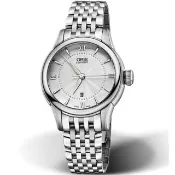 【ORIS 豪利時】Artelier 系列 日期機械女錶-銀/31mm(0156176874071-0781477)