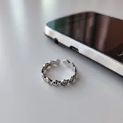 【Honeymin韓國飾品】925純銀 各式笑臉純銀戒指｜笑臉 微笑 戒指 韓國代購 純銀 百搭簡約 正韓流行