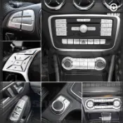 適用於賓士GLA200 CLA220 A180 B200 改裝內飾中控車門升窗按鍵貼