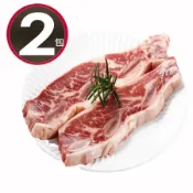 華得水產 美國頂級帶骨牛小排2包(500g 約4-5片 /包)