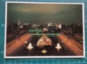 明信片- 空白明信片 歐洲明信片 共三張 聖萊奧德伽爾教堂 卡貝爾橋  羅浮宮