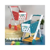 (店+)兒童購物車寶寶仿真手推車小女孩超市購物角色扮演過家家推車玩具