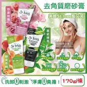 美國St.Ives聖艾芙-經典植萃潤澤深層臉部全身去角質潔淨磨砂膏170g/條(柔嫩膚觸沐浴SPA,溫和淨膚美體霜,護膚淨白按摩霜)