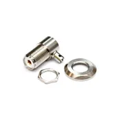 (店+)【FLY】【FLY】L-01 無線電 訊號線專用L頭◉天線裝飾銜接頭◉天線座連接◉M母焊接頭◉1.5D/2D/3D/5D/8D