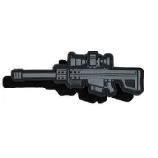 〈傻瓜二館〉Snow wolf 巴雷特 M82 M82A1 PVC Patch 塑膠 背章 臂章 背面魔鬼沾 生存遊戲