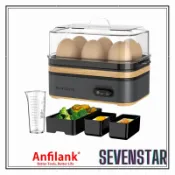 日本直送 Anfilank 多功能煮蛋器 可保溫 溏心蛋 蒸蛋器 半熟蛋 溫泉蛋 蒸蛋糕 蒸菜