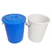 朝暮心居 全新熟料100L帶鐵柄加蓋腌菜打漿用塑料儲水桶加厚大號牢固垃圾桶[DD080109]