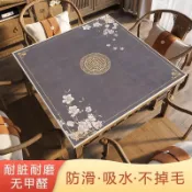 💕【可打統編】麻將桌桌布墊子加厚消音手搓八仙桌墊正方形四方桌布撲克專用墊子