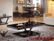蘆洲巨林家具館..艾薩克玻璃大茶几(特價中)-CM*264-1..台北地區免運費!!