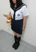 [全新代購]桃園 治平高中 女生夏季制服全套（經典水手服）