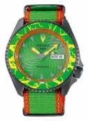 大高雄鐘錶城 seiko SK037 精工錶 SK037 4R36-08T0G(SRPF23K1)限量快打旋風聯名系列猛烈攻勢大膽野性風格-BLANKA布蘭卡42.5mm｜樂天領券現折★全館特惠中★指定刷卡回饋10%