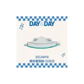 (店+)【DAY&DAY】3512MFG 轉角置物架 25公分 收納架 浴室 三角置物架 架子 日日家居精品