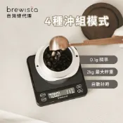 【Brewista】便攜式第三代智慧電子秤 充電式咖啡電子秤(黑)