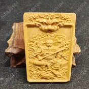 hui840104崖柏玄天上帝神像武當山真武大帝佛像玄武祖師真武祖師爺46木牌下殺 新品