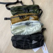 爆帥超輕薄斜跨防潑水腰包 3M反光and戶外機能包綁帶胸包胸包男青少年 餃子包 斜挎包 腰包 小包包