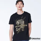 BLUE WAY 鬼洗 ONIARAI-虎年限定虎嘯短TEE(黑)
