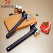 ⚡️限時秒殺⚡️鋅合金雙面鬆肉錘牛排錘敲肉錘雙面拍打器搗蒜錘嫩肉打肉廚房工具