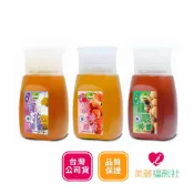 彩花蜜 台灣嚴選蜂蜜 350g 專利擠壓瓶 三入組