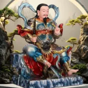 🔥真武大帝神像玄天上帝蕩魔天尊玄武祖師北極真君家用供奉精工擺件