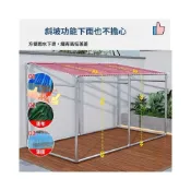 (店+)鍍鋅鋼管架 車棚架 晾衣架 落地遮陽架子 雞棚架 防風簡易棚 搭建型葡萄架 室外架 可訂製