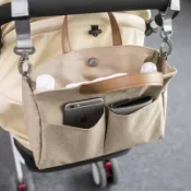 【臺灣出貨】嬰兒車掛包推車配件傘車收納袋母嬰外出購物大掛袋輕便置物袋通用