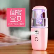 緹娜嚴選 tinaestore 【負離子噴霧儀-USB充電-1套/組】補水保濕疏通毛孔送閨密生日禮物女生驚喜實用暖心-7201010