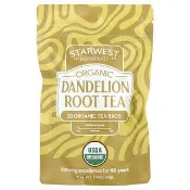 【iHerb】Starwest Botanicals, 有機蒲公英根茶，20 茶包，1.4 盎司（40 克）