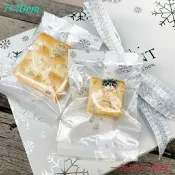 ★現貨買20包送1包★100入銀雪機封袋 7*10cm 封口袋 熱封袋 烘焙包裝袋 糖果袋包裝袋餅乾袋糖袋月餅袋曲奇袋