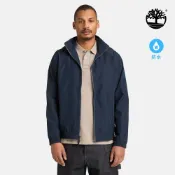 Timberland 男款深寶石藍防水飛行外套|A6ATG433