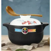全球選品1館 生活百貨 亞摩.斯AS-TCB45ZB【珍珠白 “砂鍋陶瓷煲燉肉鍋煲湯鍋耐熱高溫