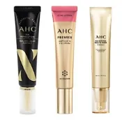 AHC黃金逆時超導胜肽緊緻全臉眼霜40ml/逆時空EGF緊緻全臉眼霜30ml/大馬士革玫瑰全臉六角修護緊緻眼霜40ml