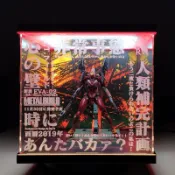 展示盒 亚克力展示盒 EVA METAL BUILD EVA 新世紀福音戰士 EVA02 模型展示盒