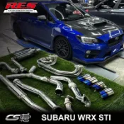 【CS車宮車業】RES排氣管 SUBARU WRX STI 不等長直通頭段 .另有中尾段+閥門