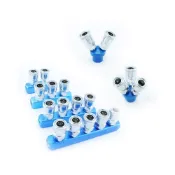 (店+)快速接頭 多通 直二通 直三通 直四通 直五通 鐵製 空壓接頭