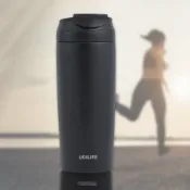 (店+)【UdiLife】樂司/雙飲口不鏽鋼陶瓷保溫杯-600ml-武士黑-1入(保溫杯保溫瓶)